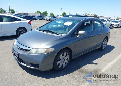 2009 Honda Civic Lx z USA, uszkodzony, nr VIN 2HGFA16569H302404